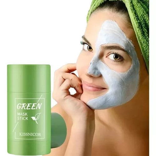➡️ Mascarilla Facial Mágica de Té Verde en Barra ✨